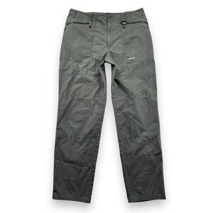 Rohan Mens Outdoor Hiking Pants Olive Green Multi Pocket "Bags" Airlight 36x31